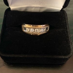 Selling 10Kt YG 1/2ct Diamond men’s ring